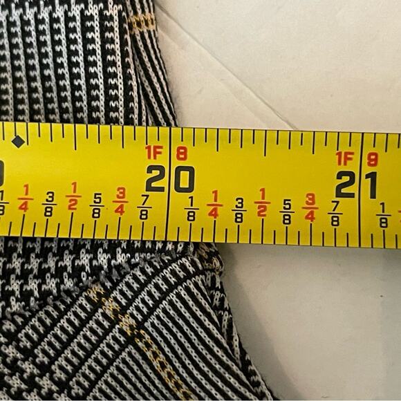 Bryn Walker Black Yellow Plaid IRYS Academia OfficeCore Dress NWT Size M - Picture 11 of 13